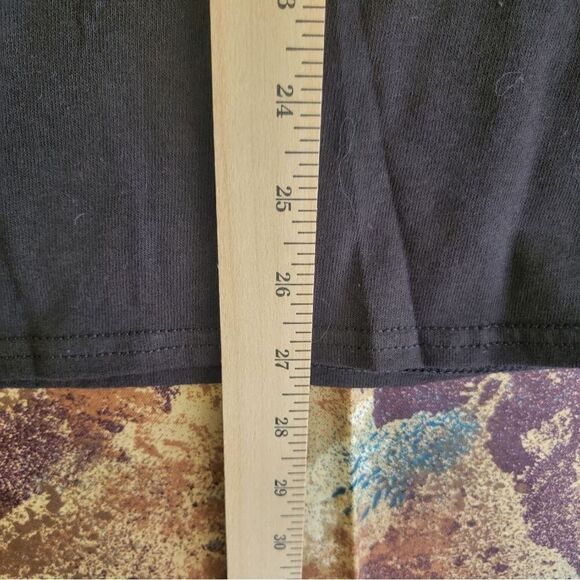 ODM Men T-Shirt Larg Black Cat Trio Hug Life Thug Gangster Graphic Crew Neck NWT - Picture 14 of 15